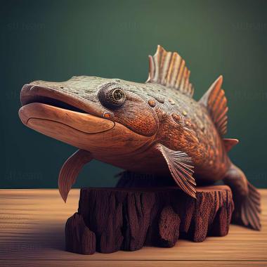 3D модель Bradypterus centralis (STL)